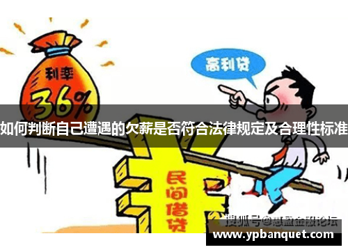 如何判断自己遭遇的欠薪是否符合法律规定及合理性标准